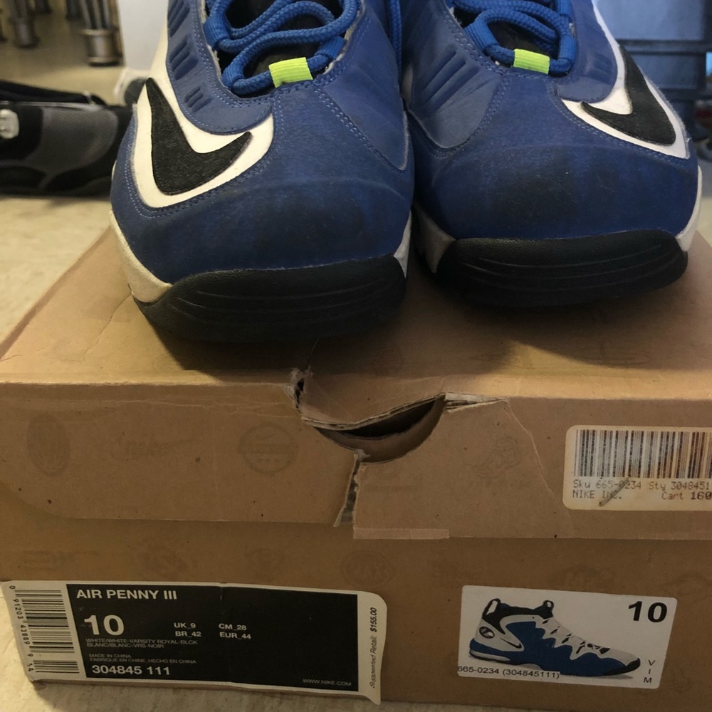 Nike Griffey Max 1.  “Not air penny wrong box “